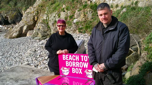 Prison-made toy boxes installed at four popular beaches