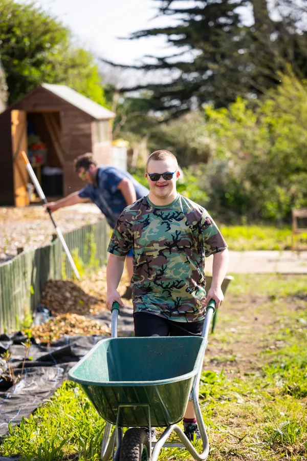 Mr Le Ber is now attending States’ Therapy and Enabling service three days a week, with hopes to one day join the team at Grow.