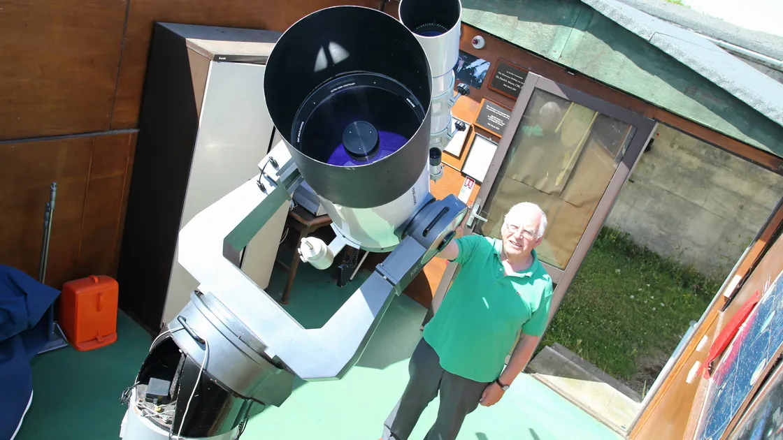 David Le Conte was a Fellow of the Royal Astronomical Society and inspired hundreds to look to the skies. He was also a Jurat of the Guernsey Royal Court and helped design the Guernsey flag and the Liberation Monument. (Picture by Adrian Miller, 28578013)