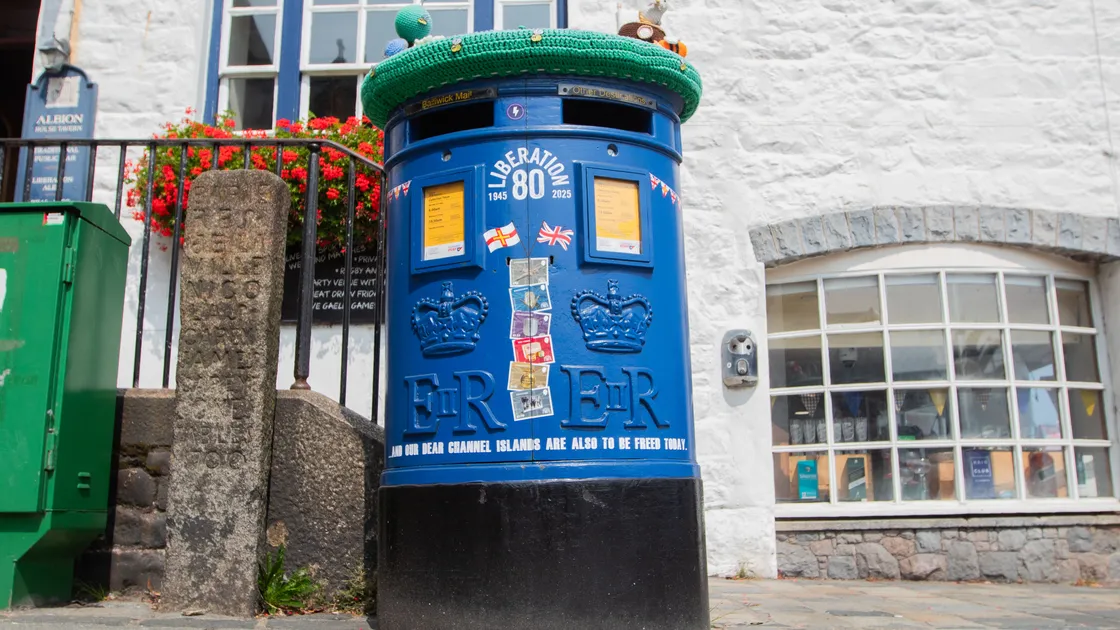 While most post boxes in the centre of town have avoided closure such as the one by the Victor Hugo statue, several in the north of St Peter Port are facing being shut down under proposals from Guernsey Post. (Picture by Erin Vaudin, 34364464