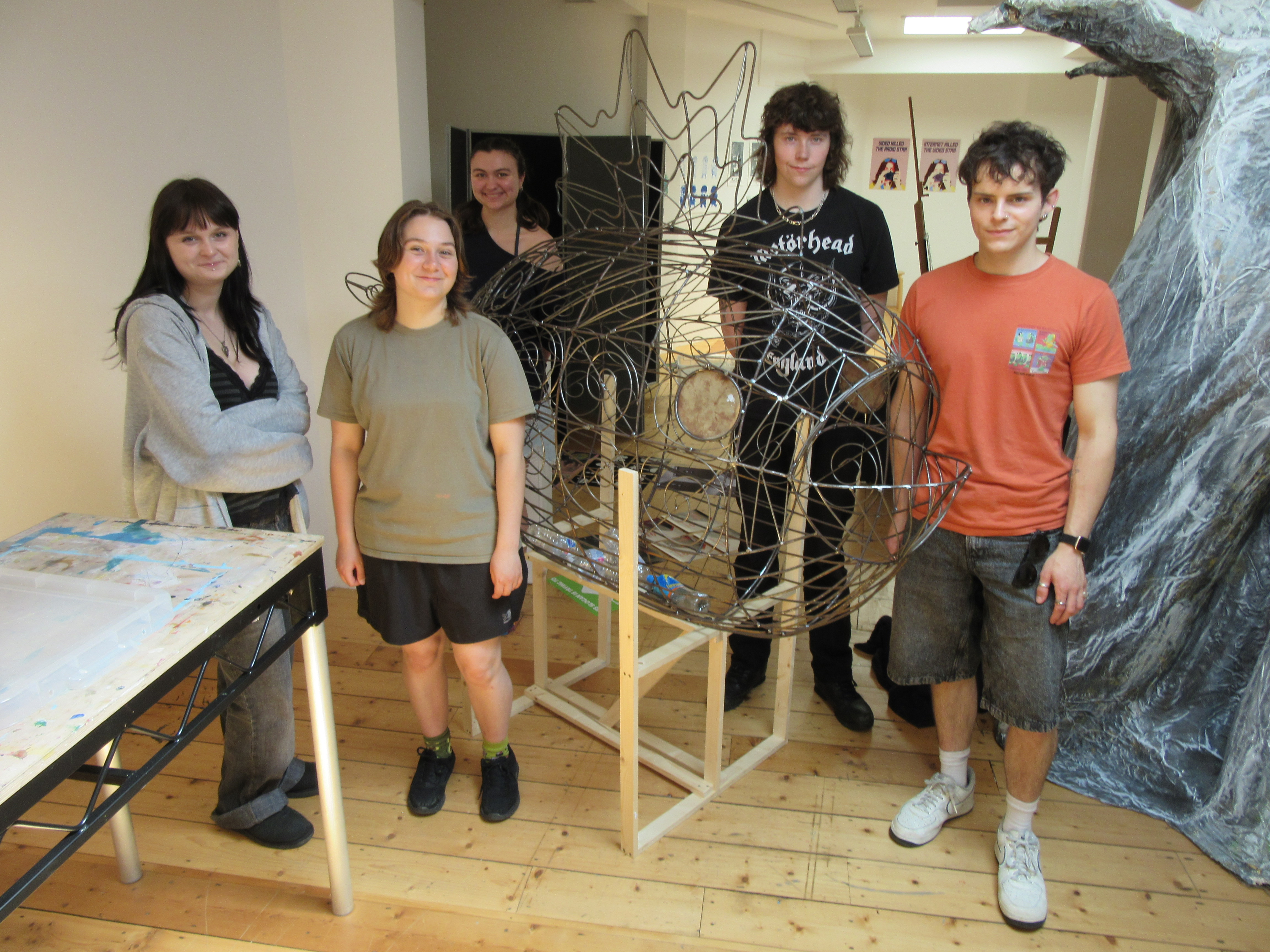 TGI art and design students present their final exhibition
