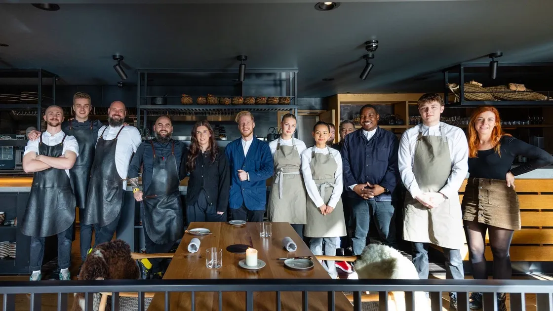 Head Chef Nathan Davies and the team at Vraic have been awarded a Michelin star