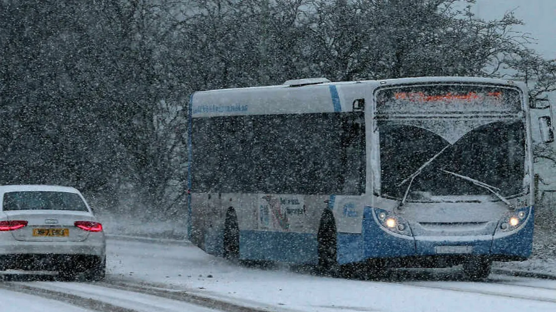 Ferry and flight cancellations due to weather forecast