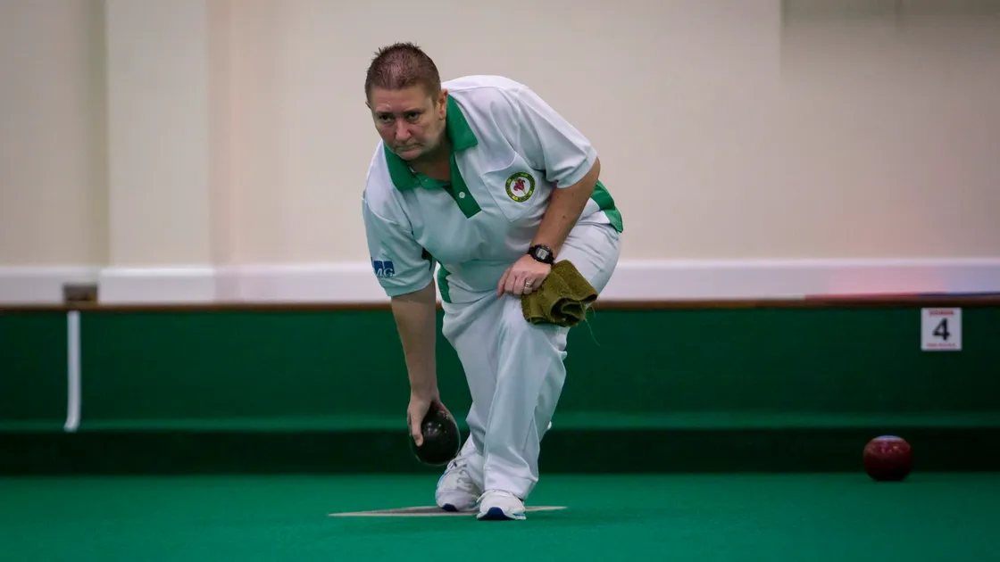 Alison Merrien returns to World Indoor Bowls Championship action this week buoyed by having won three out of four Channel Islands finals over the weekend, including claiming an amazing 15th women's singles crown. (Picture by Sophie Rabey, 30372387)