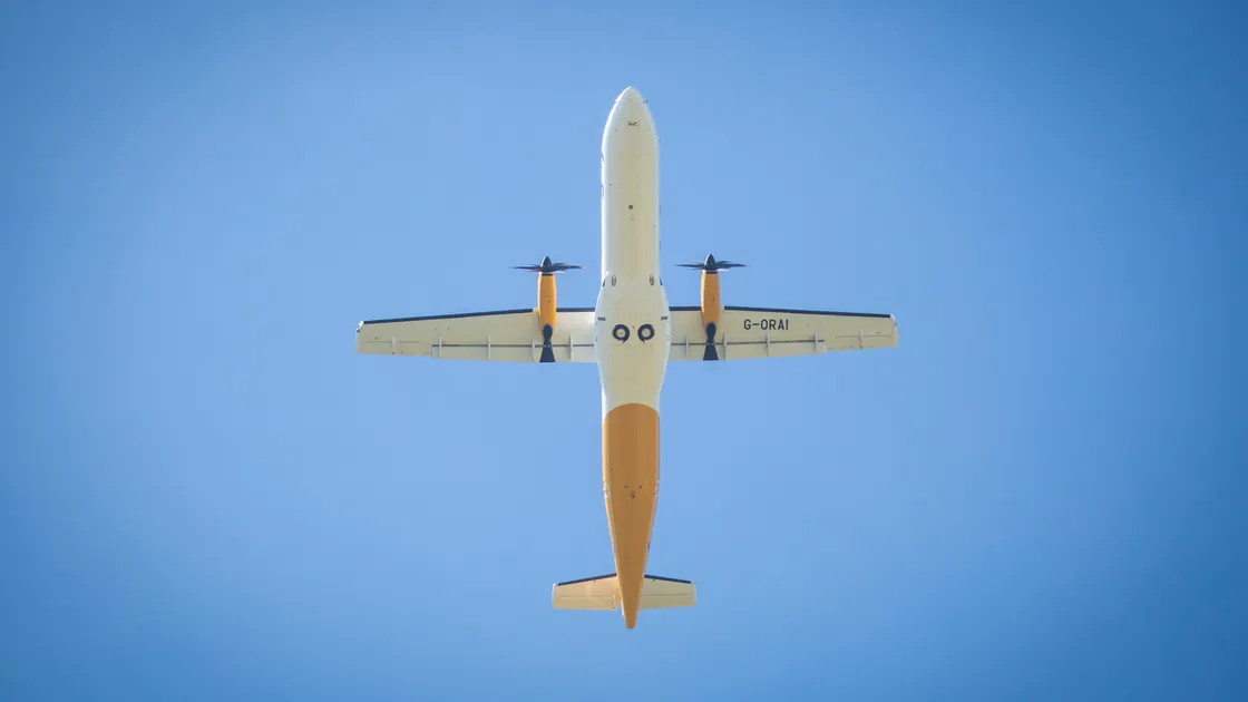 A decision on whether Aurigny will operate extra flights for students could be made within the ‘next week or so,’ according to the States Trading Supervisory Board. (Picture by Sophie Rabey, 28598526)