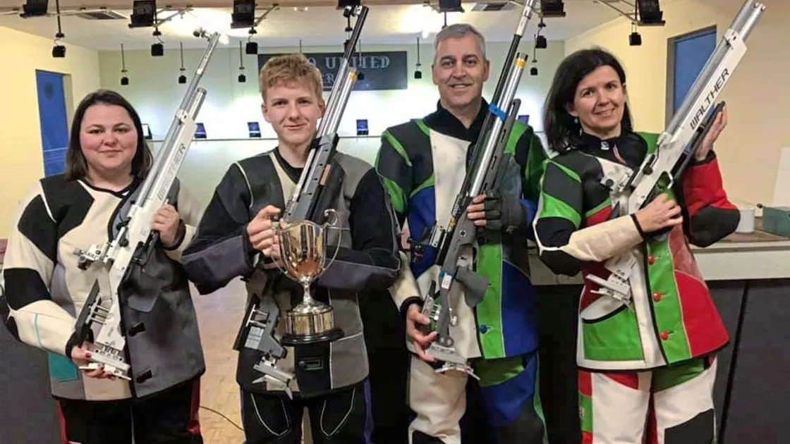 Top quality: The four 'Olympic' finalists, from left – Amy Woodland, Euan Robert, Paul Guillou and Andrea Guillou. (27134125)