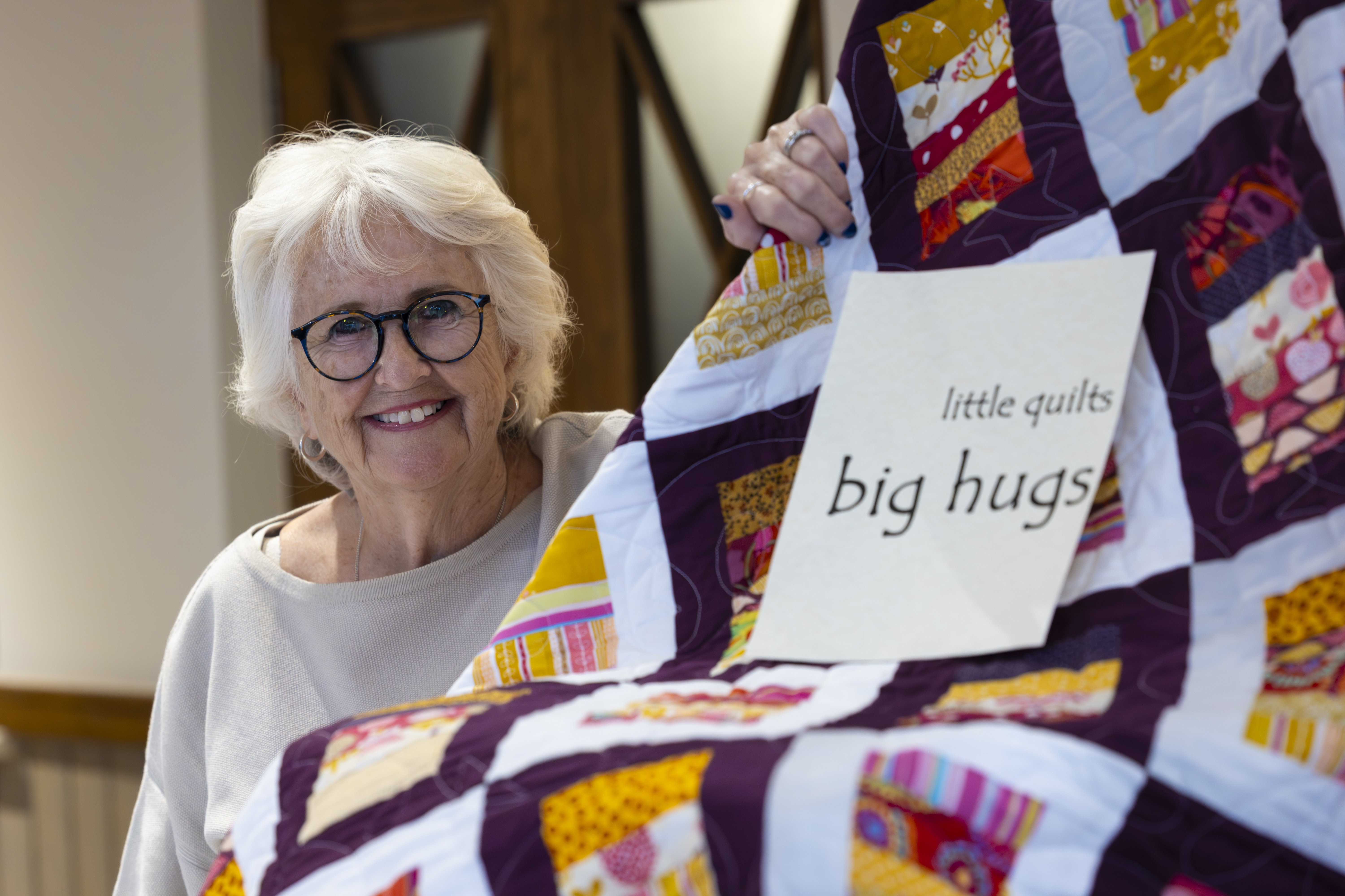 From bunting to quilting... Megs busy with new community project