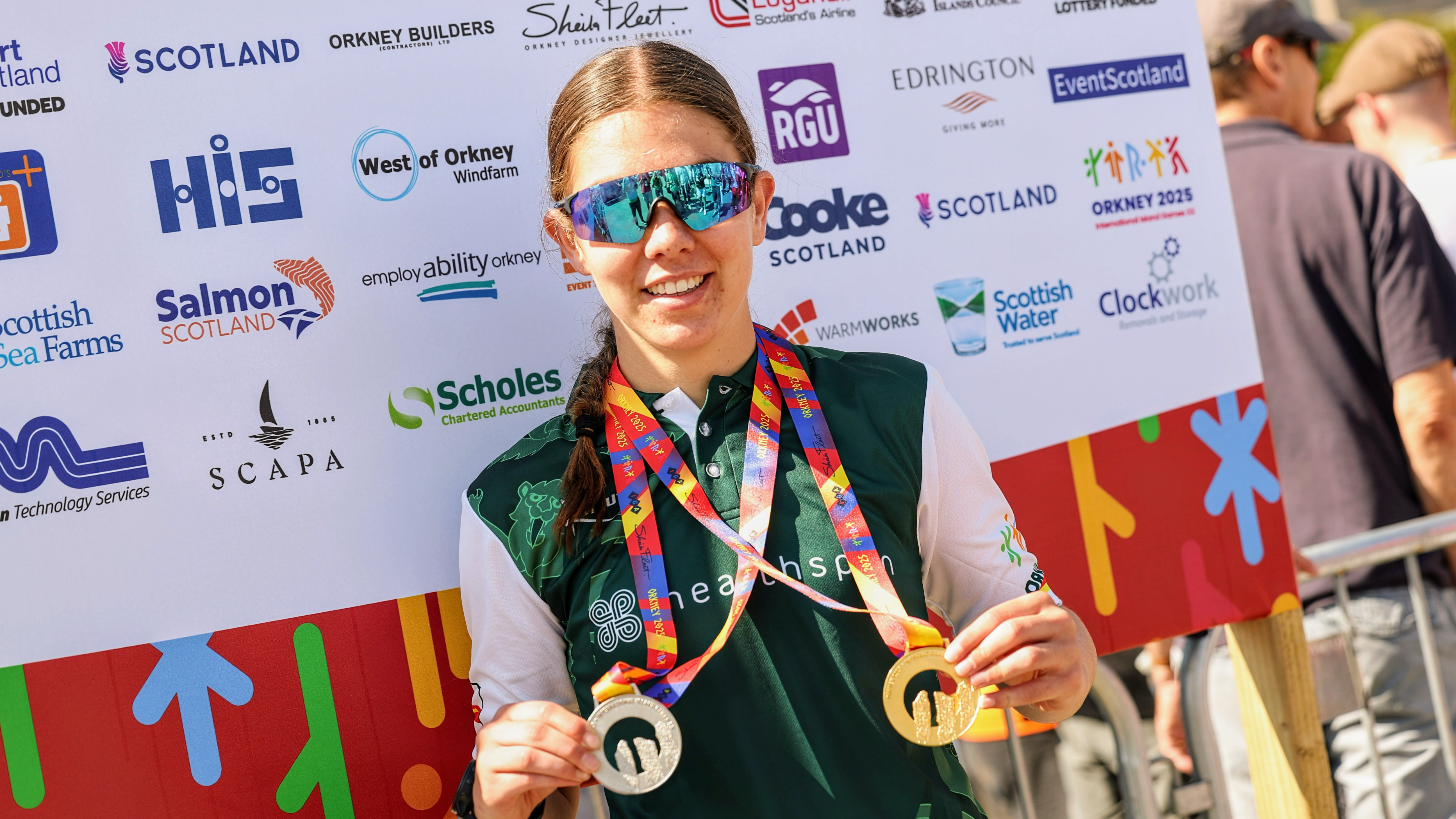 Triathletes shine as Guernsey win first Orkney medals