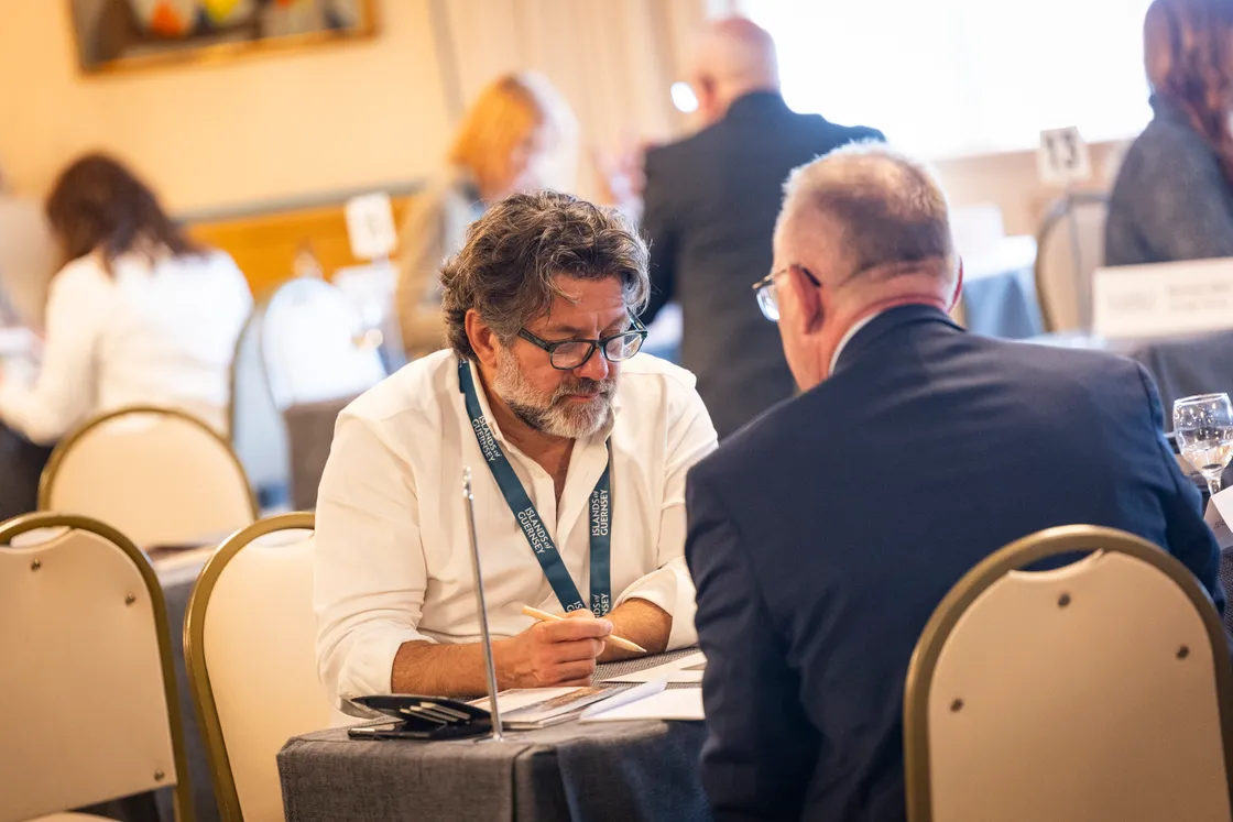 Each local trade provider was given 15 minutes at each table to showcase their business and build contacts with potential and current key partners.