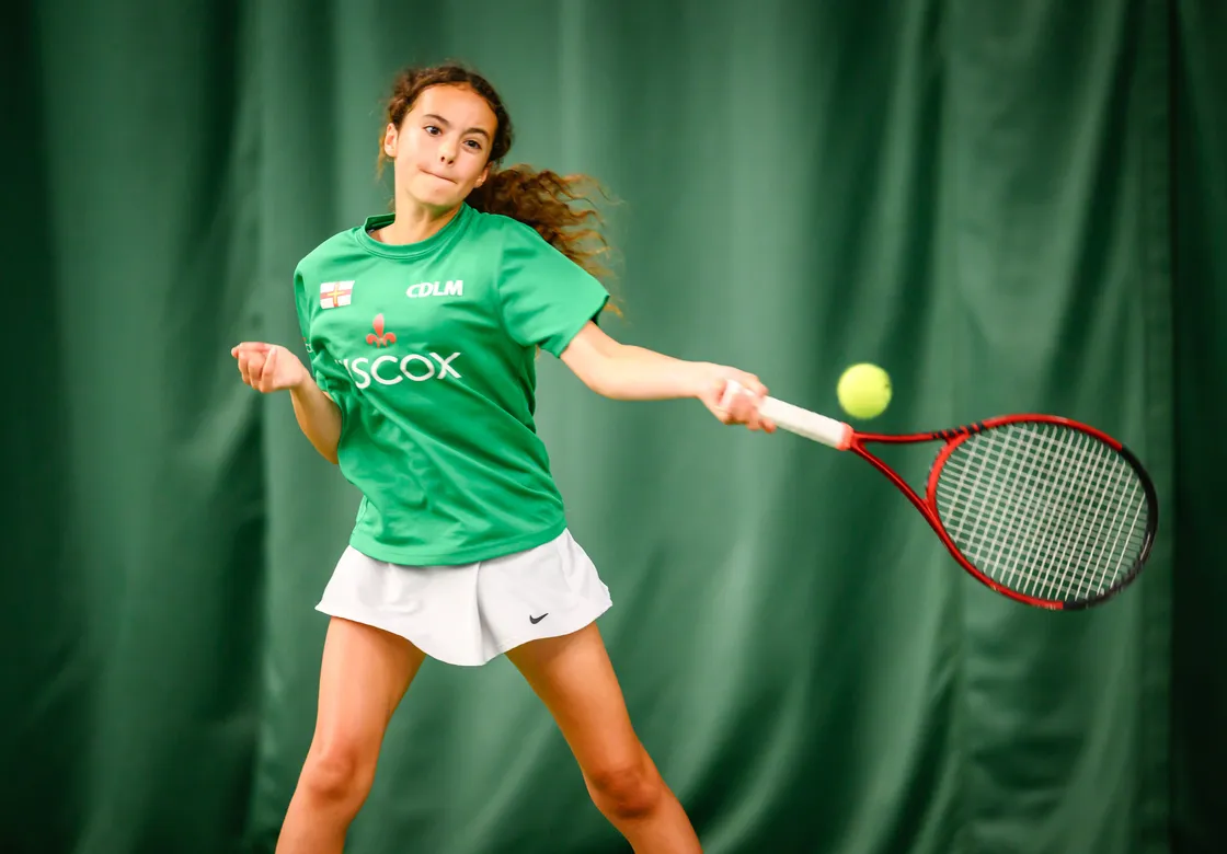 Teenager Chloe de la Mare reached her first Island women's singles final. (Picture by Andrew Le Poidevin, 32558259)