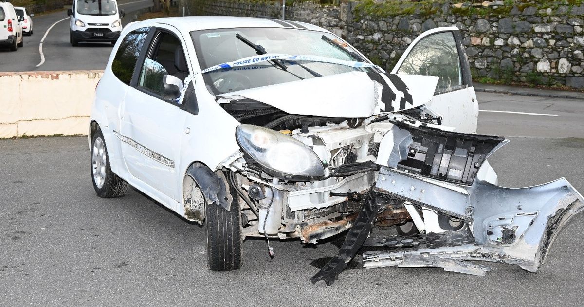 Drink-driver jailed for crashing car at peak of Storm Goretti