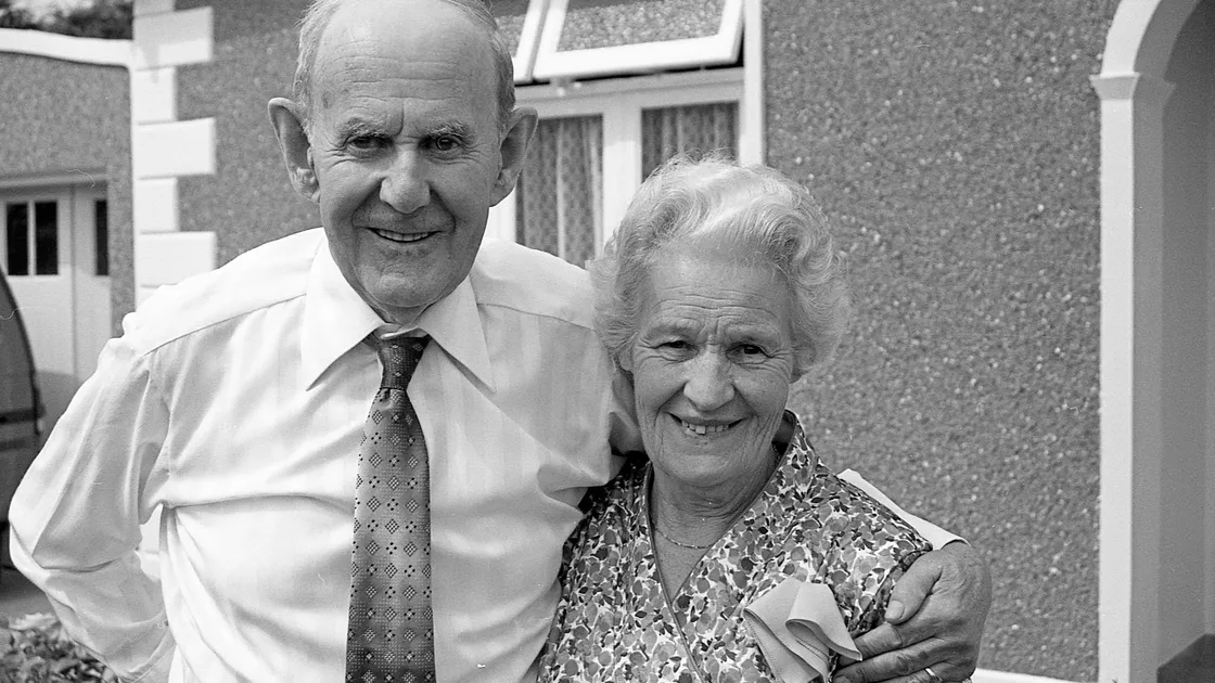 Martin and Dorothy Guilliard chalked up 60 years of marriage in the 1990s, having married at the Vale Church