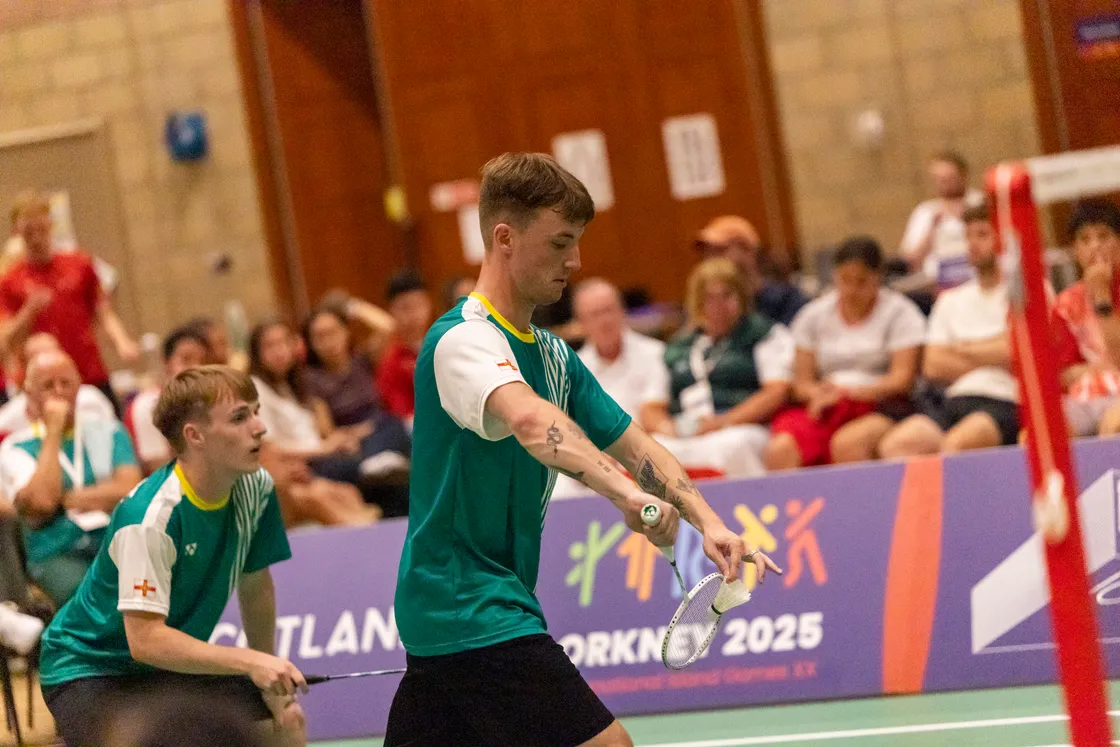 David Trebert and Alex Tapp outperformed their seeding to claim doubles gold.