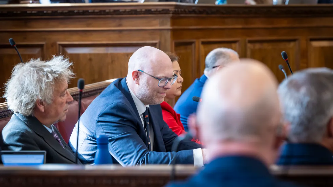 Deputy Rob Curgenven was well-known as a critic of the police before he was elected this June