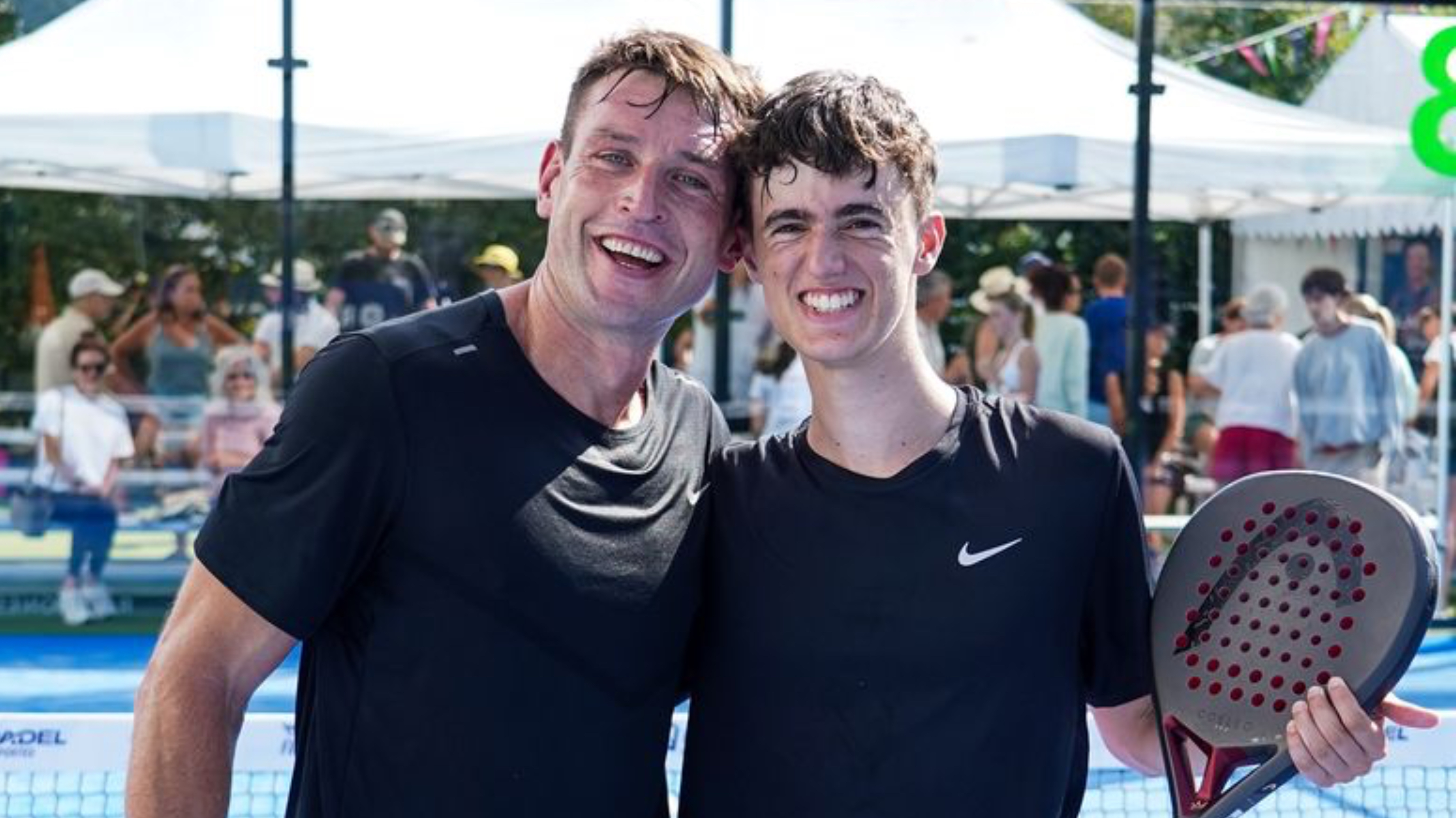 Siblings climb international padel rankings