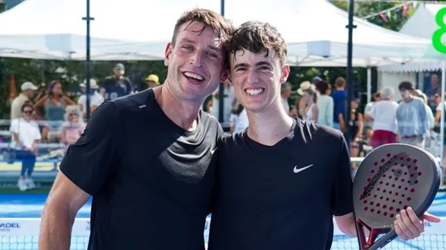 Siblings climb international padel rankings