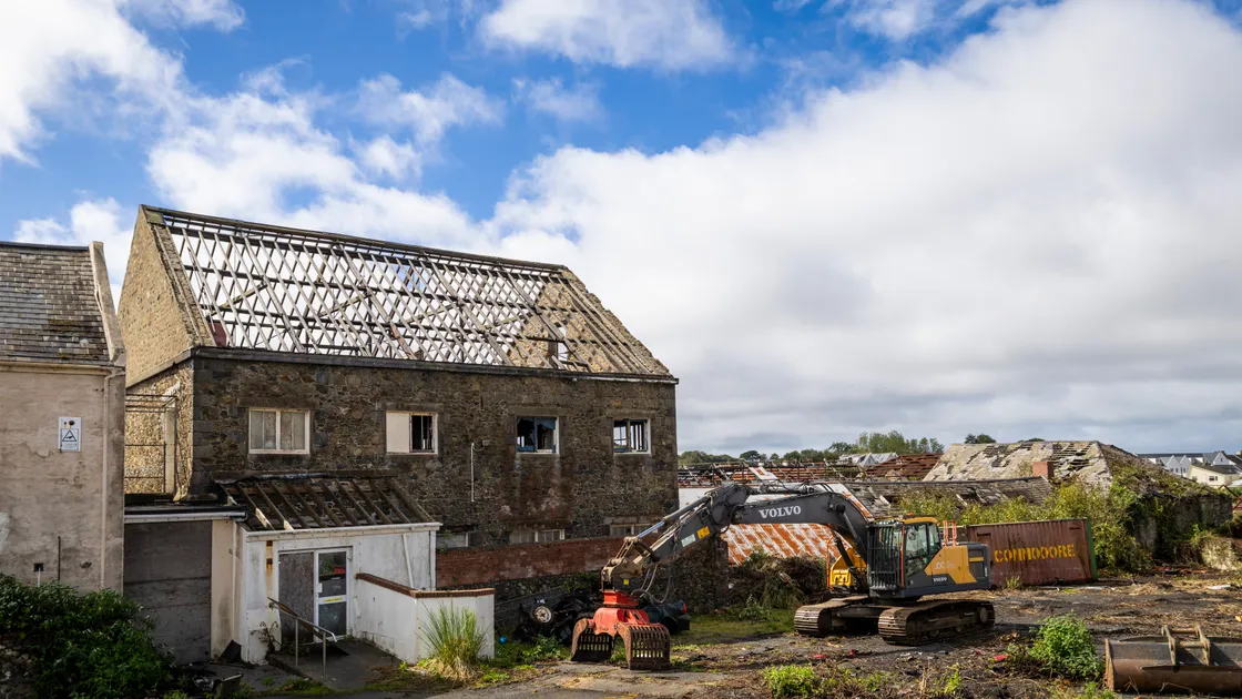 Demolition of Leale’s Yard is due to start soon and diggers and associated plant are now visible on the site. (Picture by Peter Frankland, 34919600)