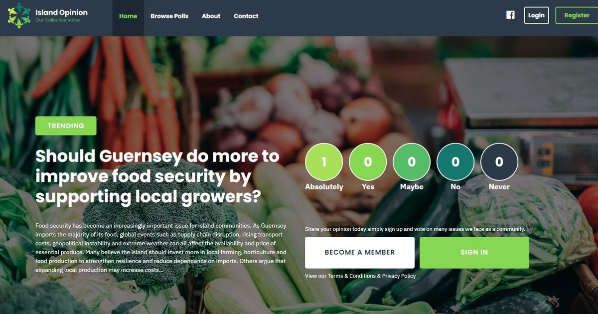New website launched to gather island’s views
