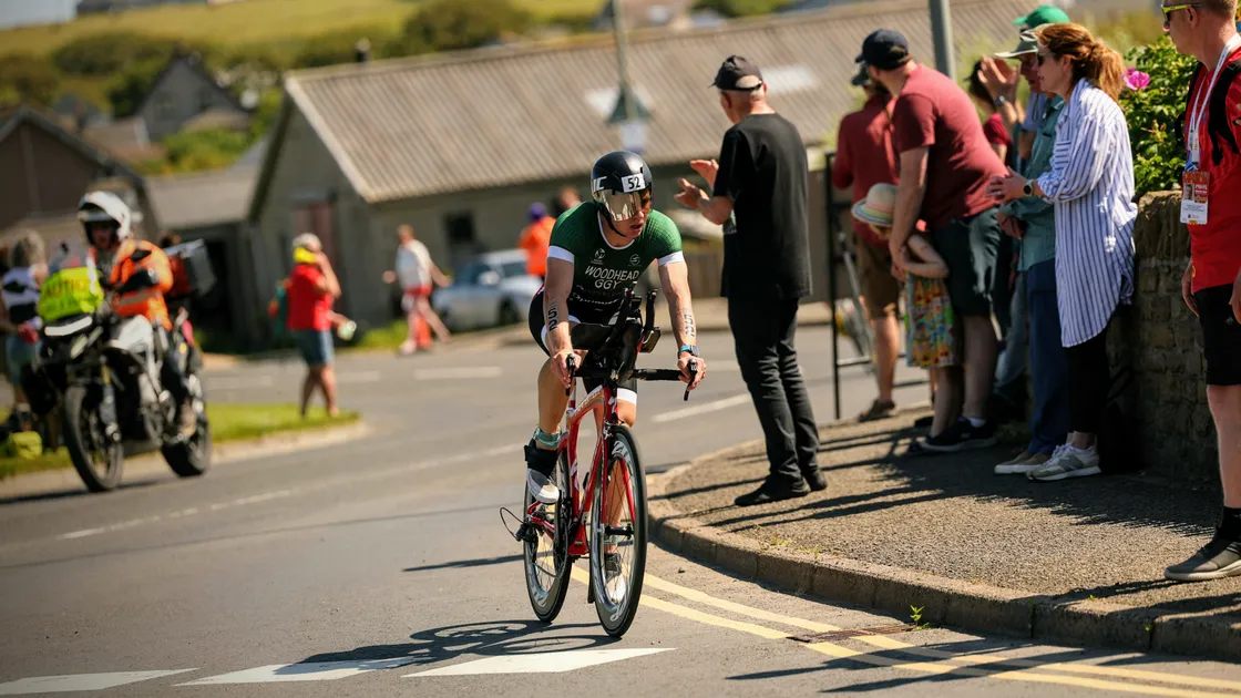 Ethan Woodhead was Guernsey’s top finished in the men’s race.