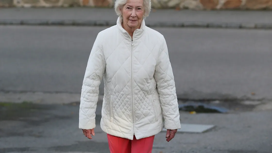 Grace Spittal, who turned 84 during 30 Walks in 30 Days in October, averaged five miles a day to raise more than £1,000 for Les Bourgs Hospice.  (Pictures by Adrian Miller, 28877189)