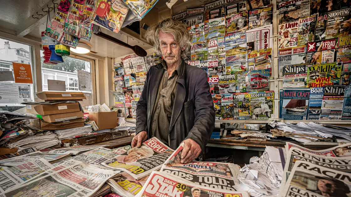 Mr Brouard, now 78, has been delivering and selling newspapers all his life, having, with his late brother, taken over the newsagents shop from his father decades ago.