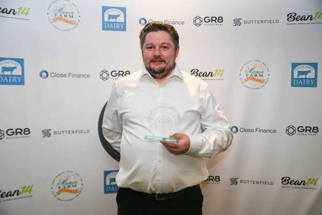 Unsung Hero winner, Marius Pricop, manager at The Slaughterhouse.