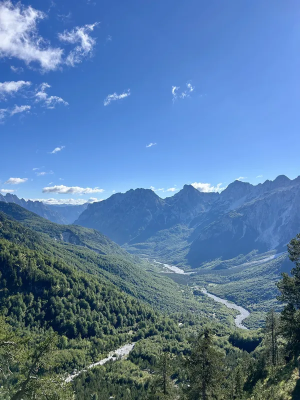 To fully experience the natural beauty of the Albanian Alps, hike the Valbona to Theth trail, a 16km route with 1000m of elevation.