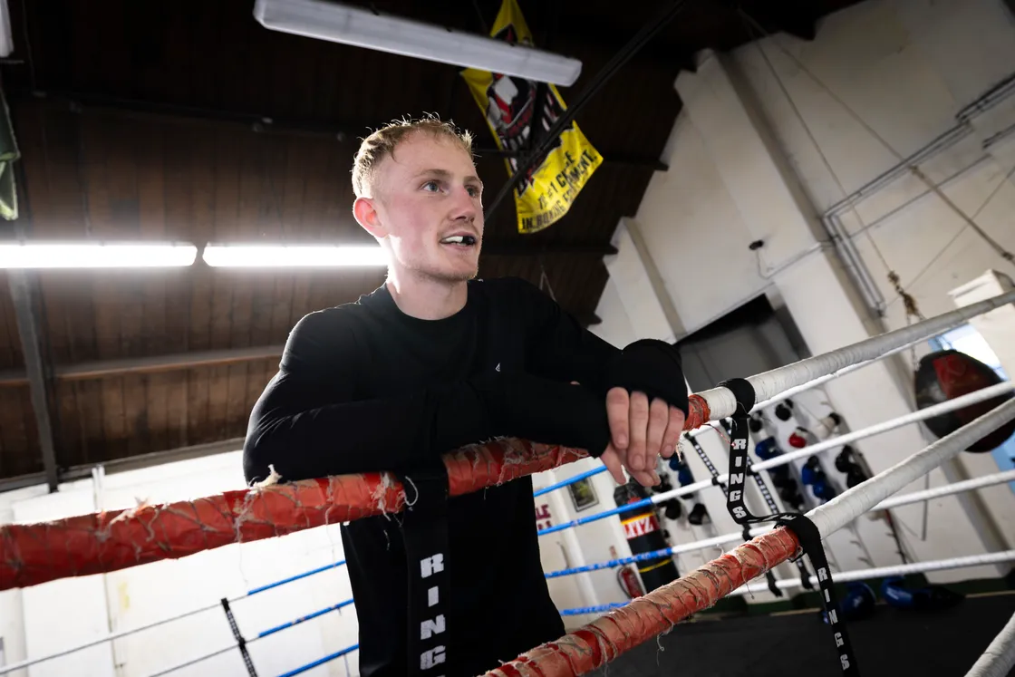 Finn Walsh has been crowned regional development champion before stepping into the ring.