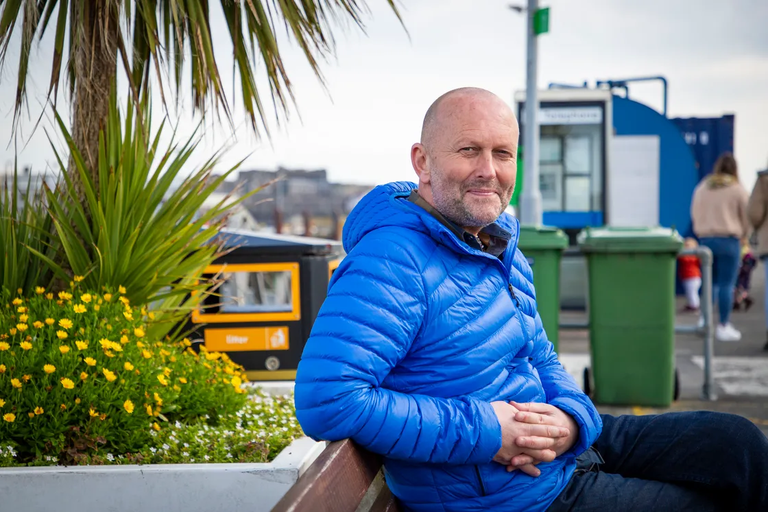 Mr Barker, who runs a number of business in the UK moved to the island in 2017