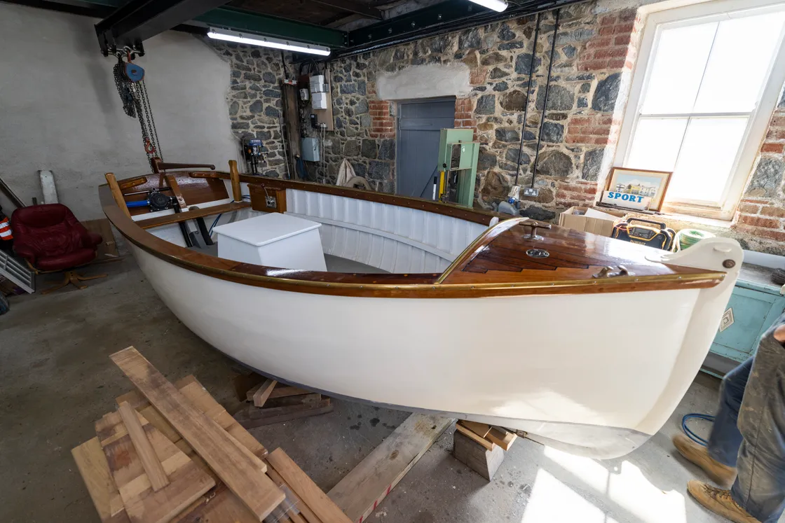 Sport, belonging to Peter Stenner, took about four months to complete.