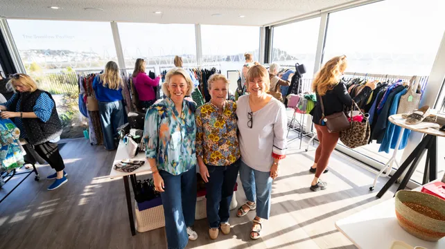 Closet sale raises money for three local causes