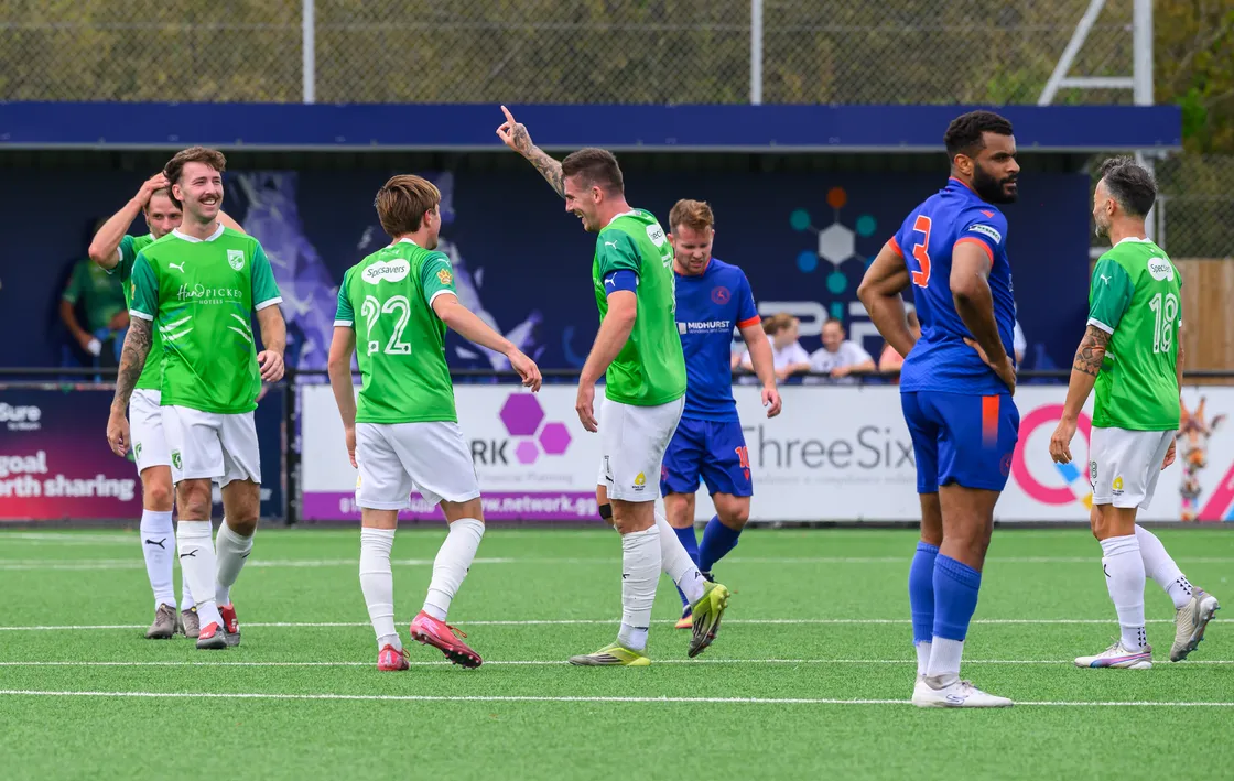 Captain Charlton Gauvain’s adventurous lob from the centre circle had broken the deadlock in the first half.