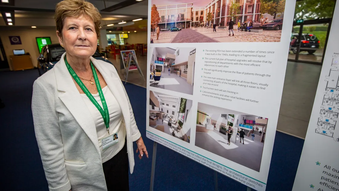 Islanders get to see how PEH modernisation is progressing