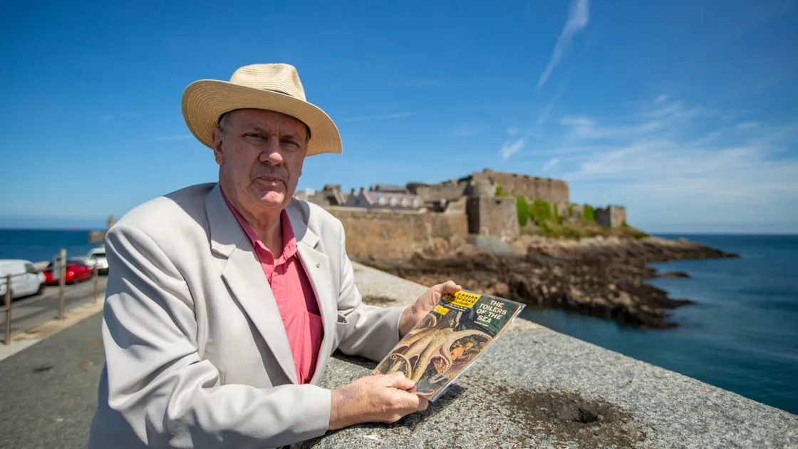 Victor Hugo in Guernsey Society secretary Roy Bisson is still hopeful that a Toilers of the Sea film will be produced in Guernsey. (Picture by Luke Le Prevost, 30872031)