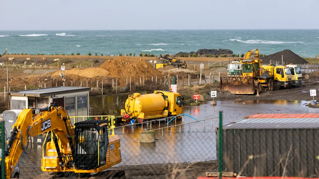 Mont Cuet was closed yesterday due to flooding after Wednesday's rain