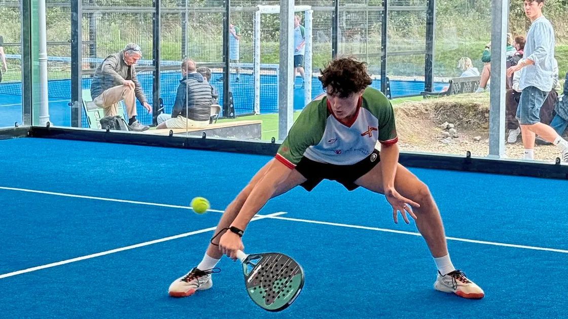 Men’s MVP Cameron Gomes in action for Guernsey during a highly successful fifth edition of the Corcuera Cup for the hosts at Longcamps