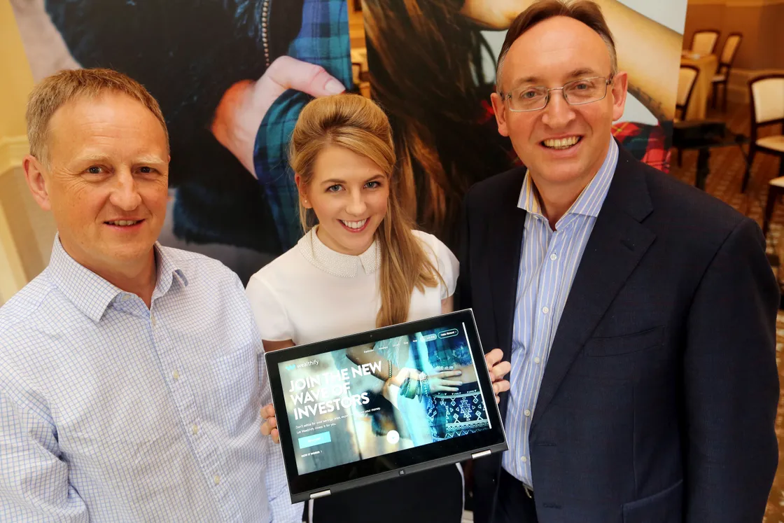 The Channel Islands launch of Wealthify in 2016. Left to right, co-founders Richard Theo, Michelle Pearce and Richard Avery-Wright