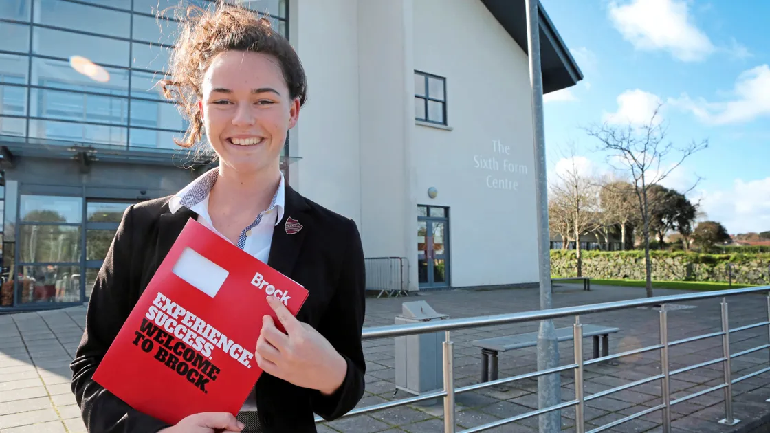 Robyn Palfrey will be continuing her studies in Canada after being awarded the Brock scholarship.(Picture by Steve Sarre, 20604402)
