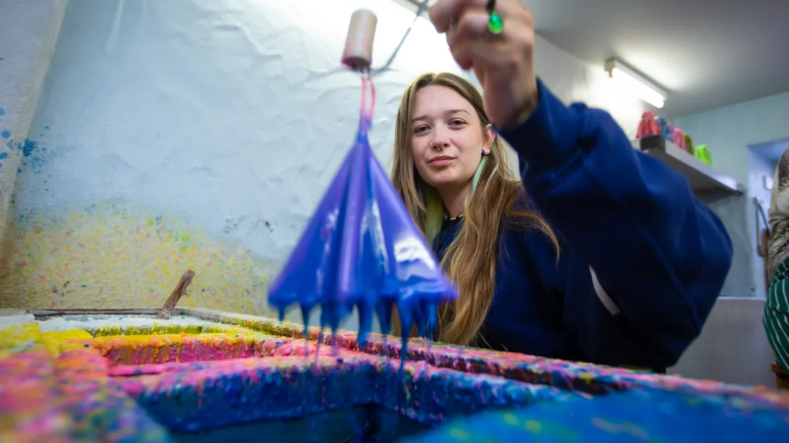 Charlotte Martel started sharing videos of her making candles at her family’s business – Guernsey Candles – in December 2019. (Picture by Peter Frankland, 29886988)