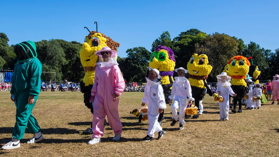 Battle of Flowers float parade a riot of colour and enjoyment