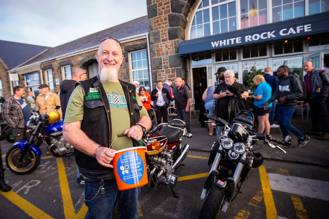 Bike night organiser Jason Rostron said that its latest event raised a record sum. (32406813)