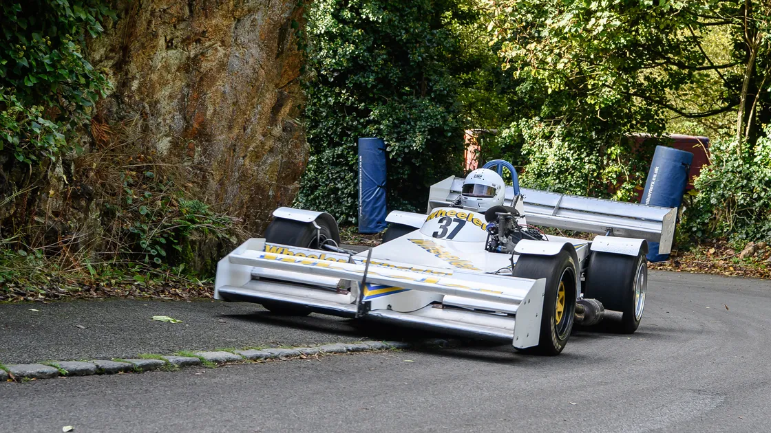 Tim Torode clocked 28.33sec for the fastest time of the day on his seventh run