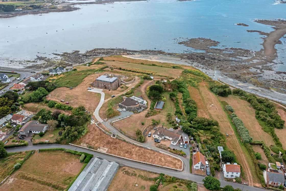 The Fort Richmond headland.