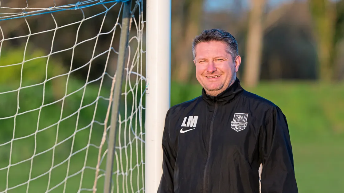 Leon Meakin. (Picture by Picture by Martin Gray www.guernseysportphotography.com)