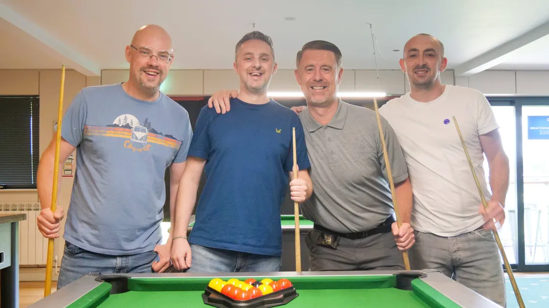 The four semi-finalists.