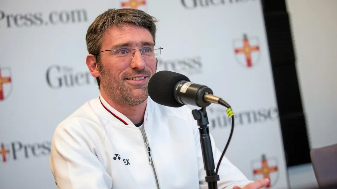 GBA president Andy Barker speaking on the latest Guernsey Press Sport Podcast. (Picture by Peter Frankland, 33099616)