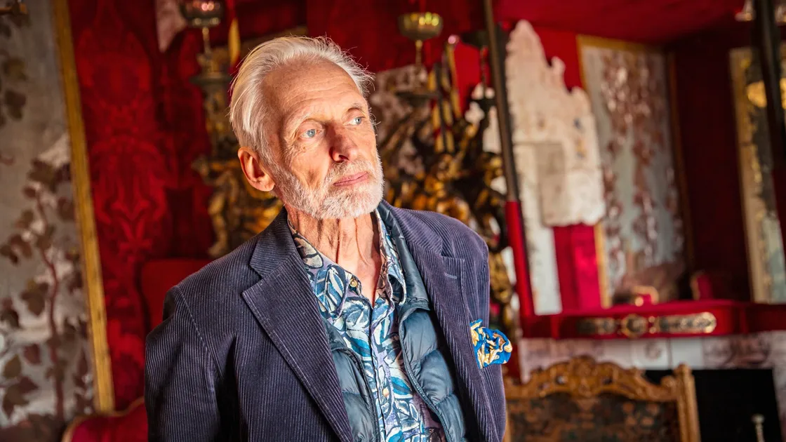 John-Baptiste Hugo, Victor Hugo’s great-great grandson at Hauteville House. (Picture by Sophie Rabey, 33148702)