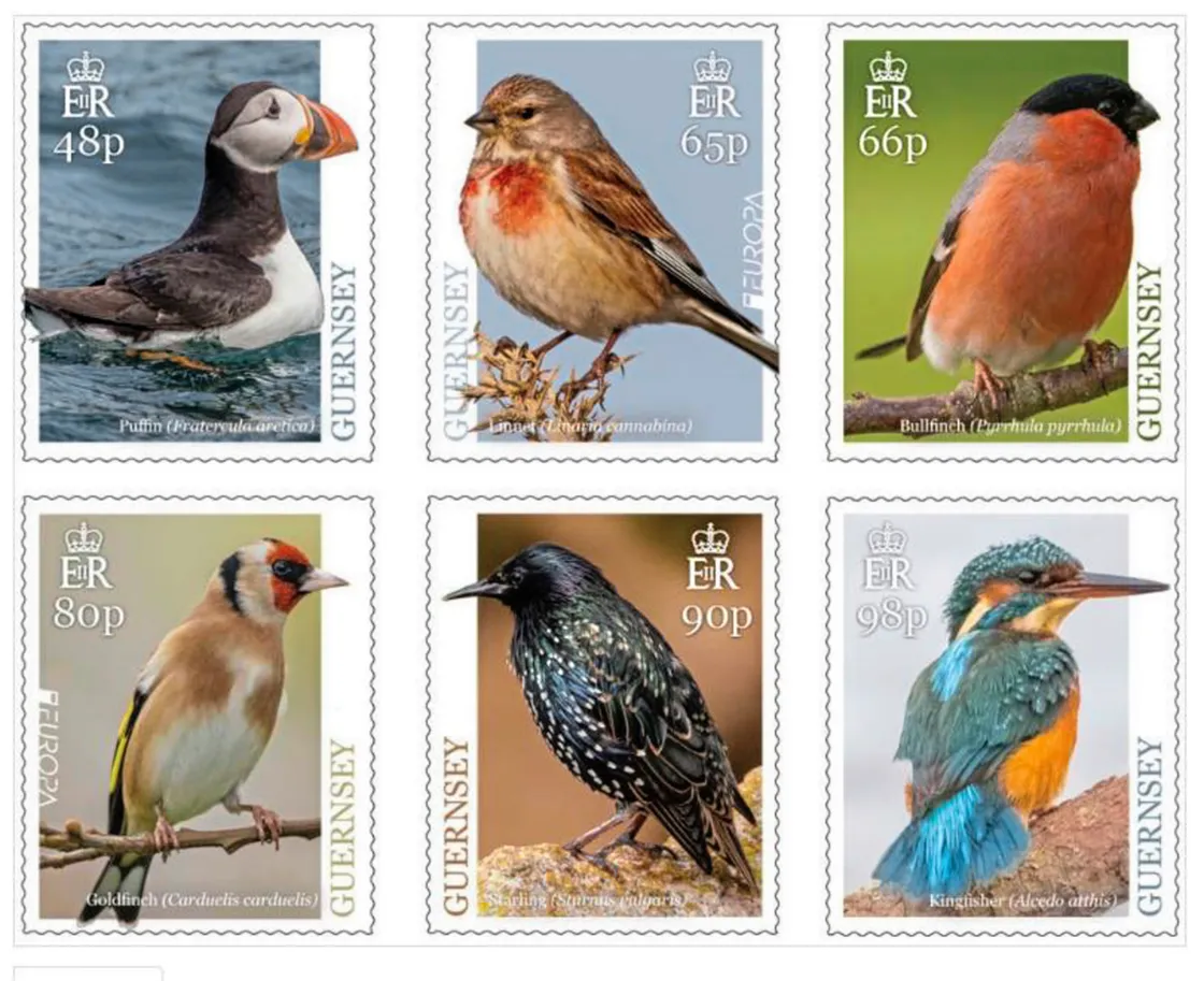 Rod's pictures have been used on postage stamps on two occasions