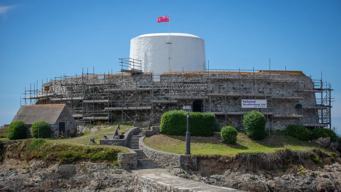 Fort Grey has been undergoing extensive repointing work for the last four years. (Picture by Peter Frankland, 29735250)