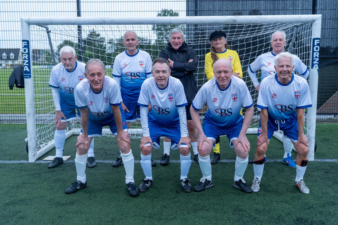 Walking football has become a popular option for the older generations. 